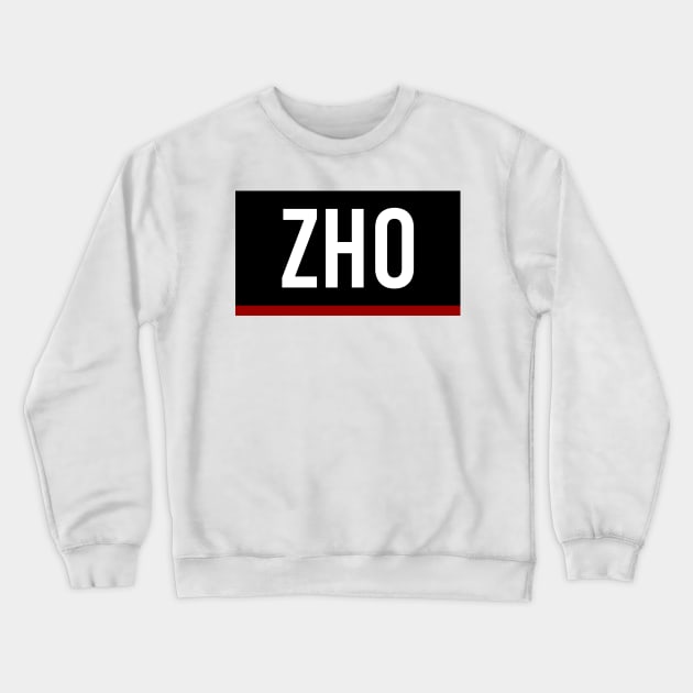 Guanyu Zhou Driver Tag Crewneck Sweatshirt by GreazyL